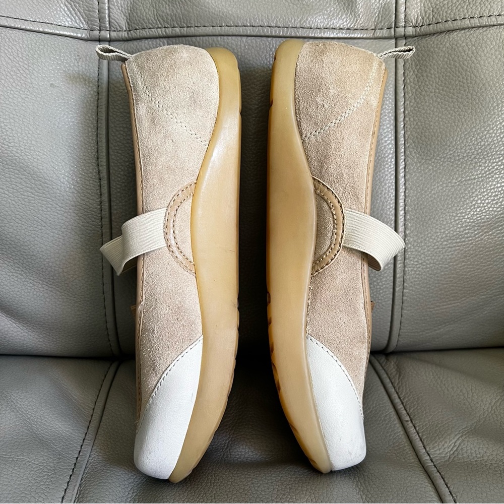 Kalso Earth Women's Tan and White Casual Shoes - Picture 3 of 16